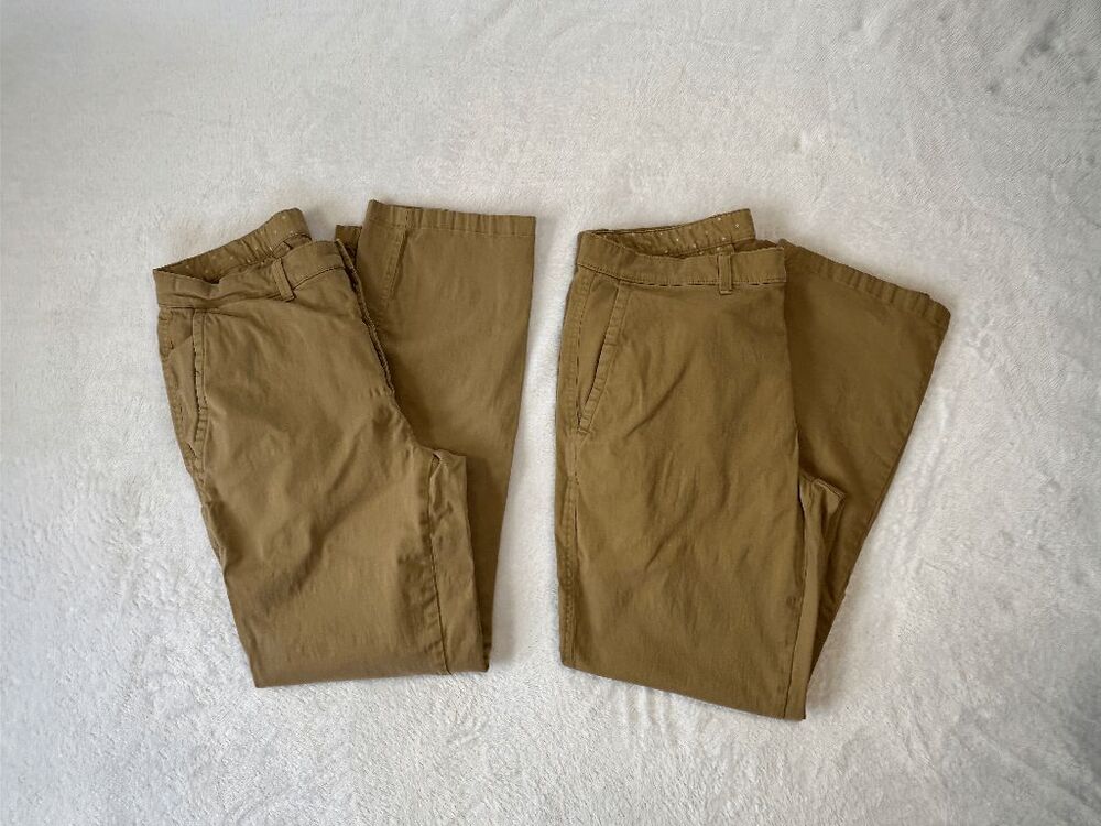 Men's ROWM Khaki/Chino Work/Casual Pants Lot of Two Size 34 X 32 Pockets